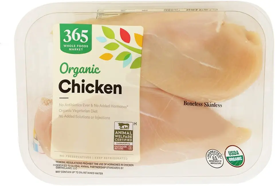 365 by Whole Foods Market, Chicken Breast Boneless Skinless Tray Pack Organic Step 3