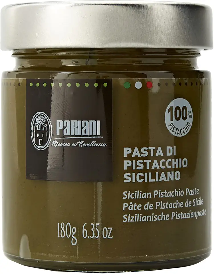 Pariani 100% Pure Sicilian Pistachio Paste (Unsweetened) 180g (6.35oz)