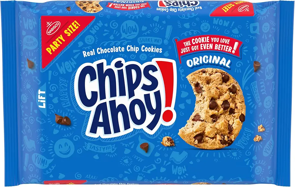 Chips Ahoy! Original Chocolate Chip Cookies, Party Size, 25.3 oz