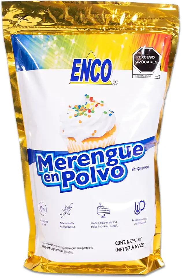 ENCO Premium Meringue Powder Vanilla Flavor (4.4 lb (2 kg))