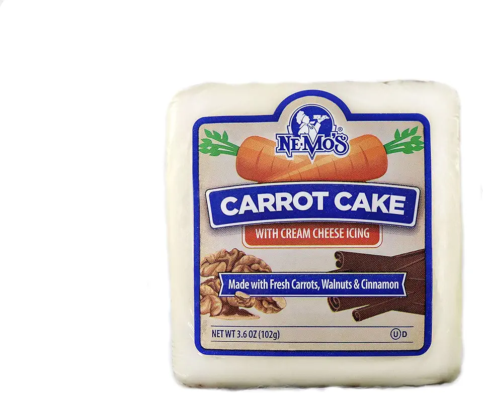 Ne-Mo&#x27;s Bakery Carrot Cake Squares - 36 Pack