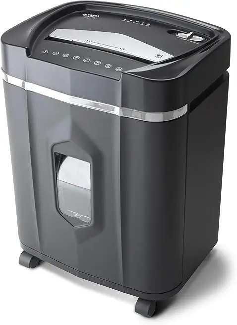 Aurora AU1210MA Professional Grade High Security 12-Sheet Micro-Cut Paper/CD and Credit Card/ 60 Minutes Continuous Run Time Shredder