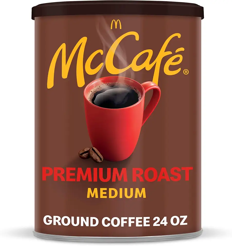 McCafe Premium Medium Roast Ground Coffee (24 oz Canister)