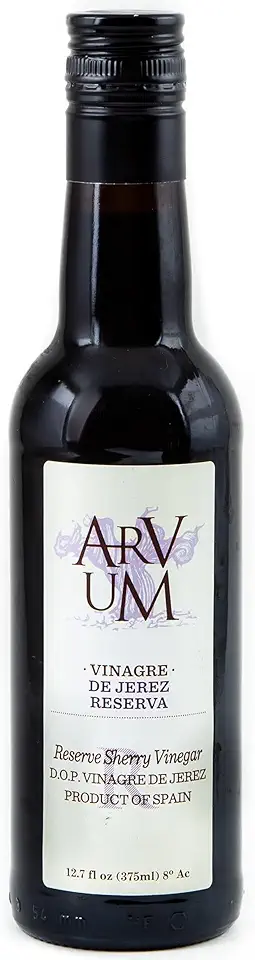 Arvum Sherry Vinegar, Oak Aged and Imported from Spain (12.75 oz)