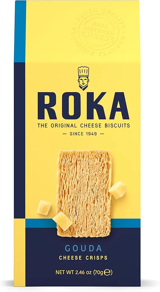 Roka, Gouda Cheese Crisps (8 pack)