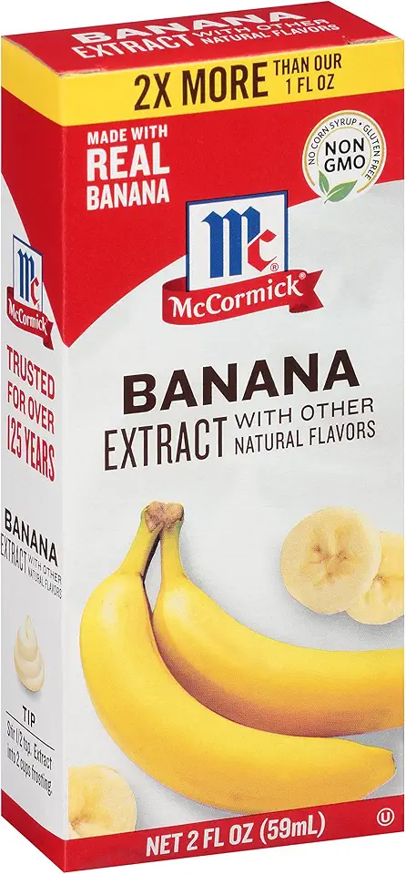 McCormick Banana Extract with Other Natural Flavors, 2 fl oz