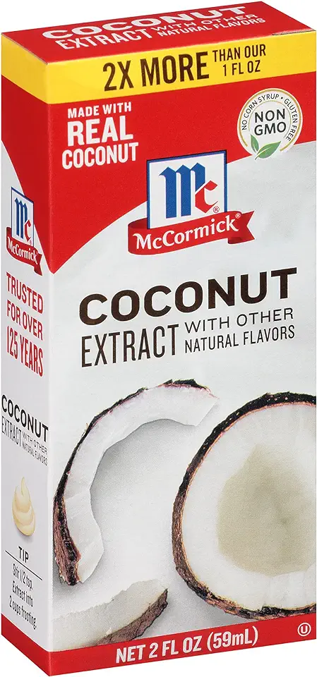 McCormick Coconut Extract with Other Natural Flavors, 2 fl oz