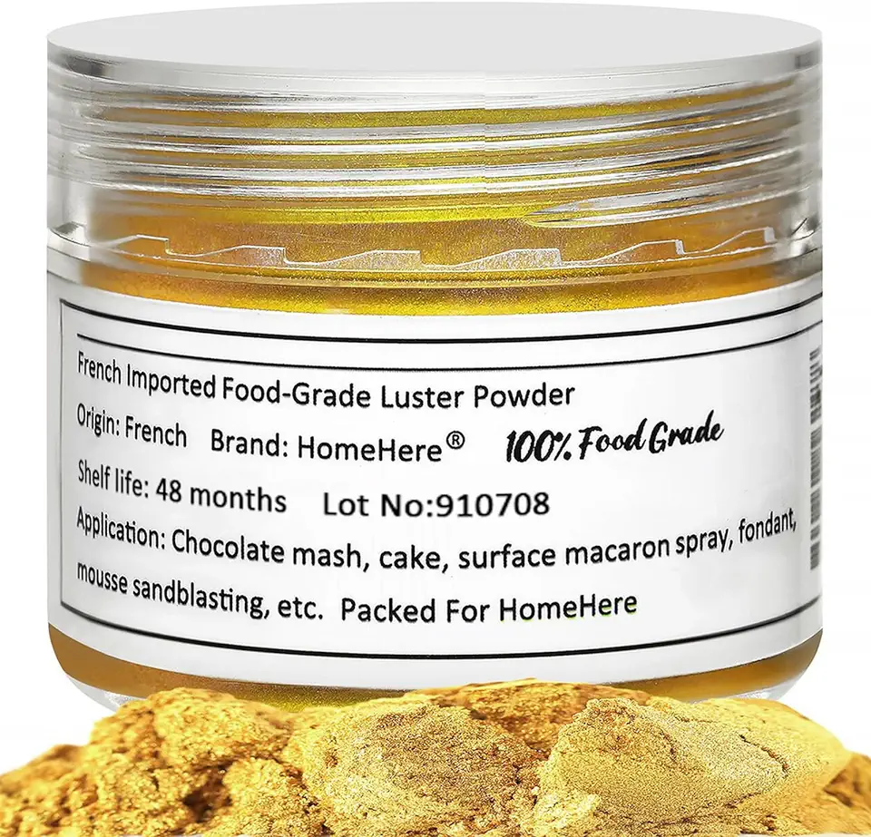 HomeHere Luster Powder Dust Edible Cake Dust, 7g