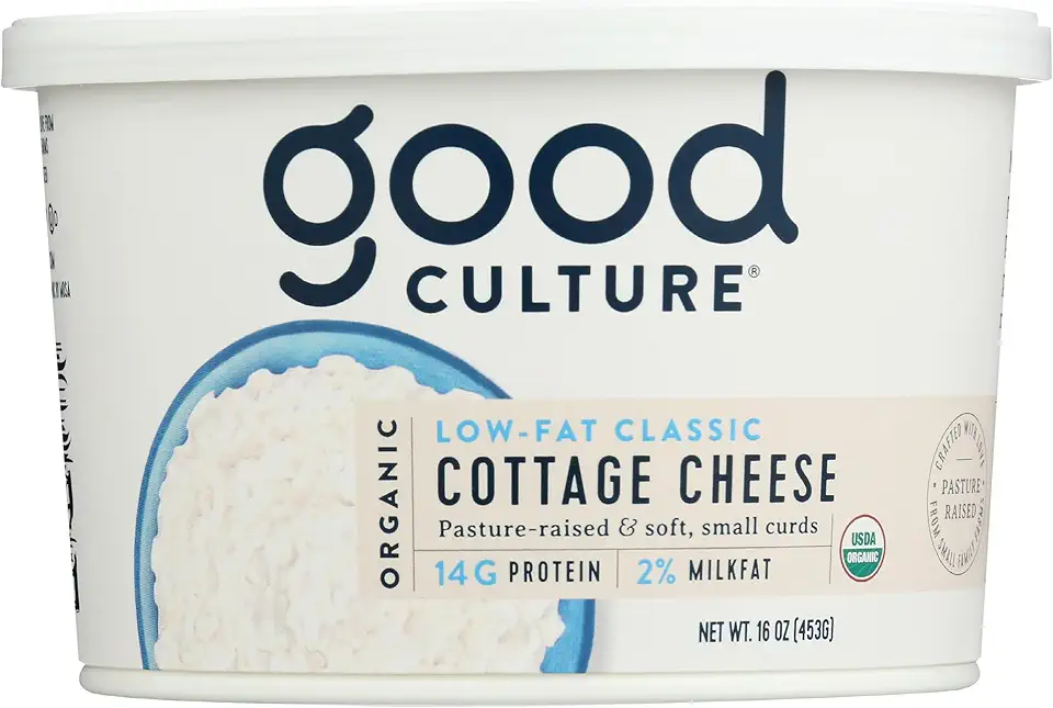 Good Culture Cottage Cheese Organic 2% Low-Fat Classic, 16 Ounce