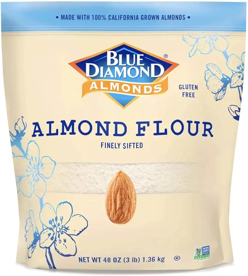 Blue Diamond Almonds Almond Flour, Gluten Free, Blanched, Finely Sifted, 48 oz