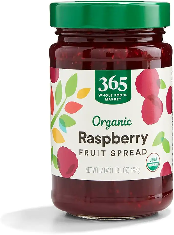 365 by Whole Foods Market, Organic Raspberry Fruit Spread, 17 Ounce