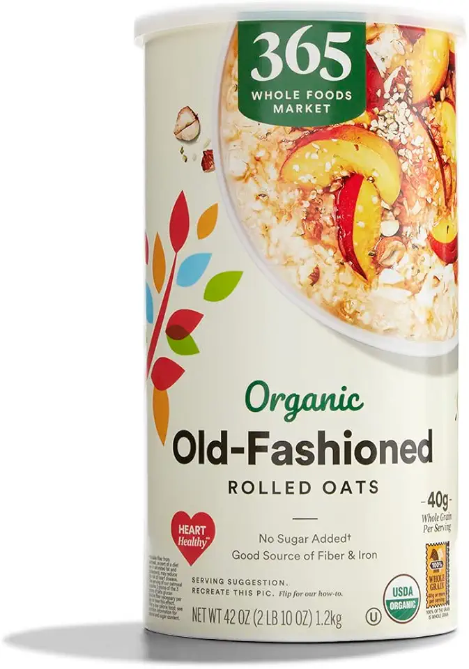 365 by Whole Foods Market, Organic Old Fashioned Rolled Oats, 18 Ounce