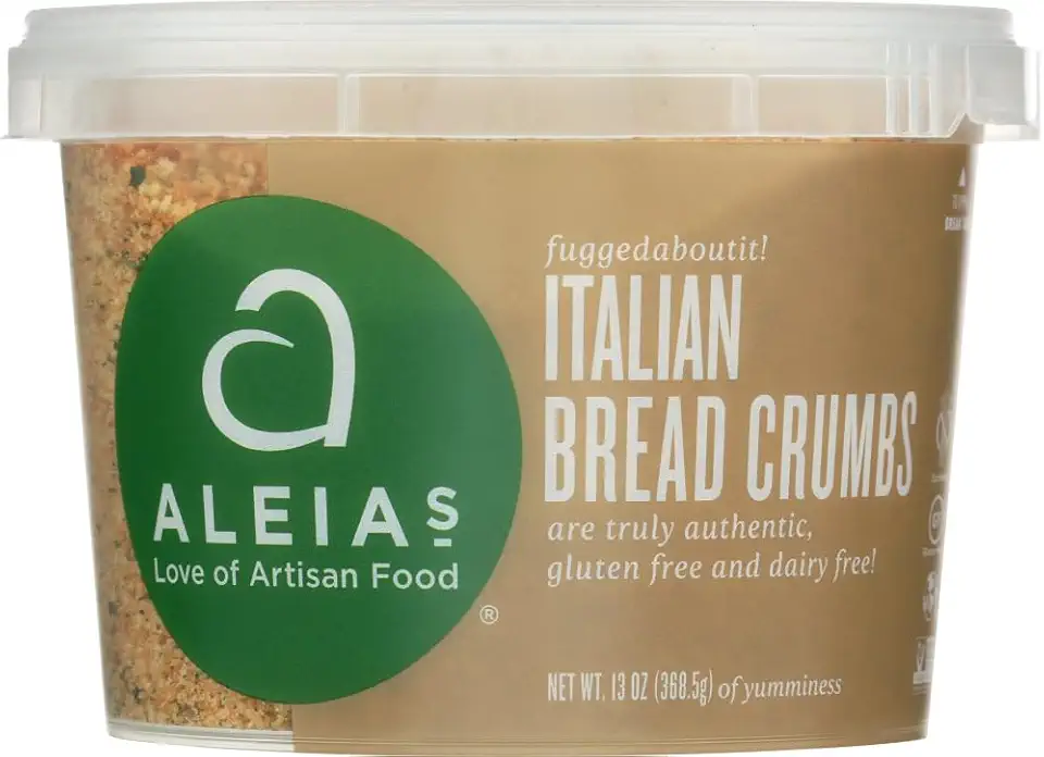 Aleias Breadcrumb Gluten Free Italian 13.0 OZ (Pack of 3)