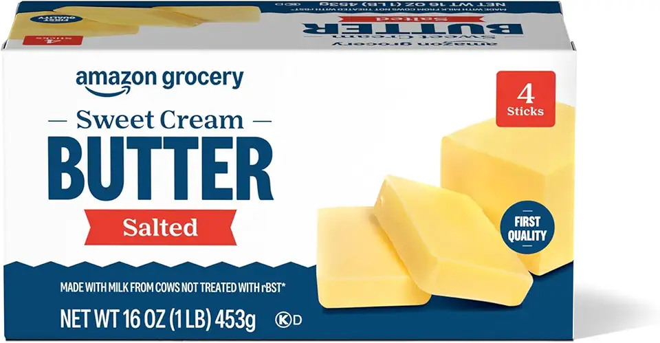 Amazon Grocery, Salted Butter Sticks, 16 Oz (Previously Amazon Fresh Packaging May Vary)