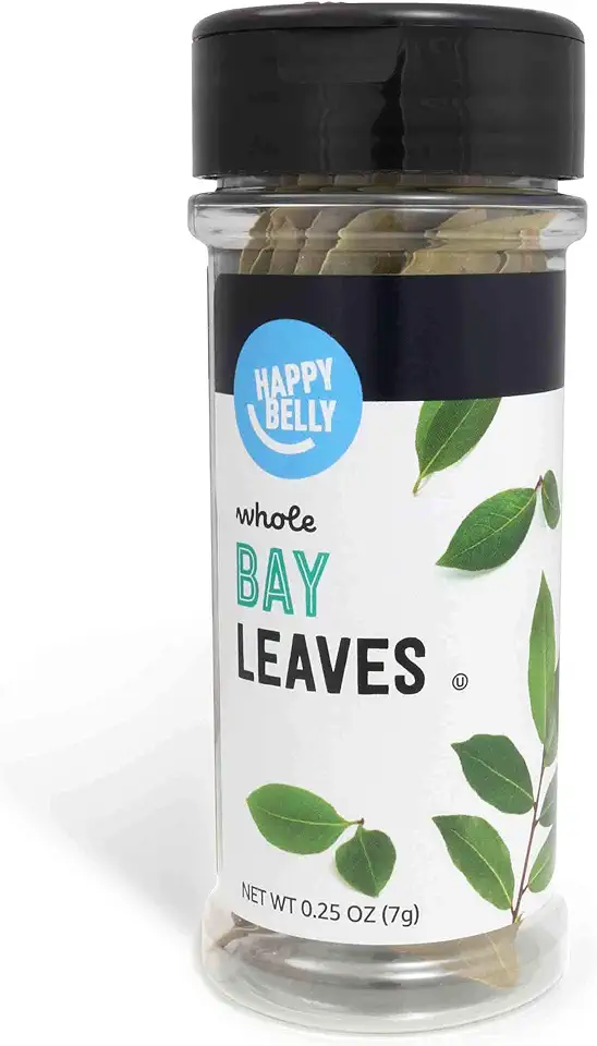 Amazon Brand - Happy Belly Bay Leaves Whole, 0.25 ounce (Pack of 1)