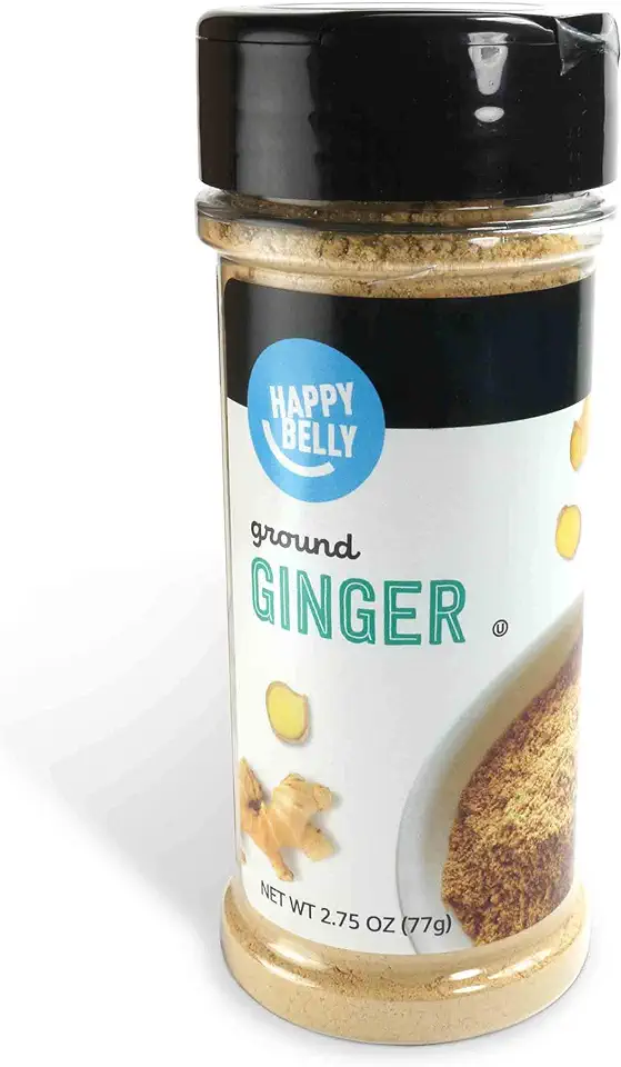 Amazon Brand - Happy Belly Ginger Ground, 2.75 ounce (Pack of 1)