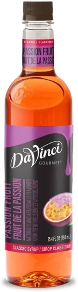 DaVinci Gourmet Classic Passion Fruit Syrup, 25.4 Fluid Ounce (Pack of 1)