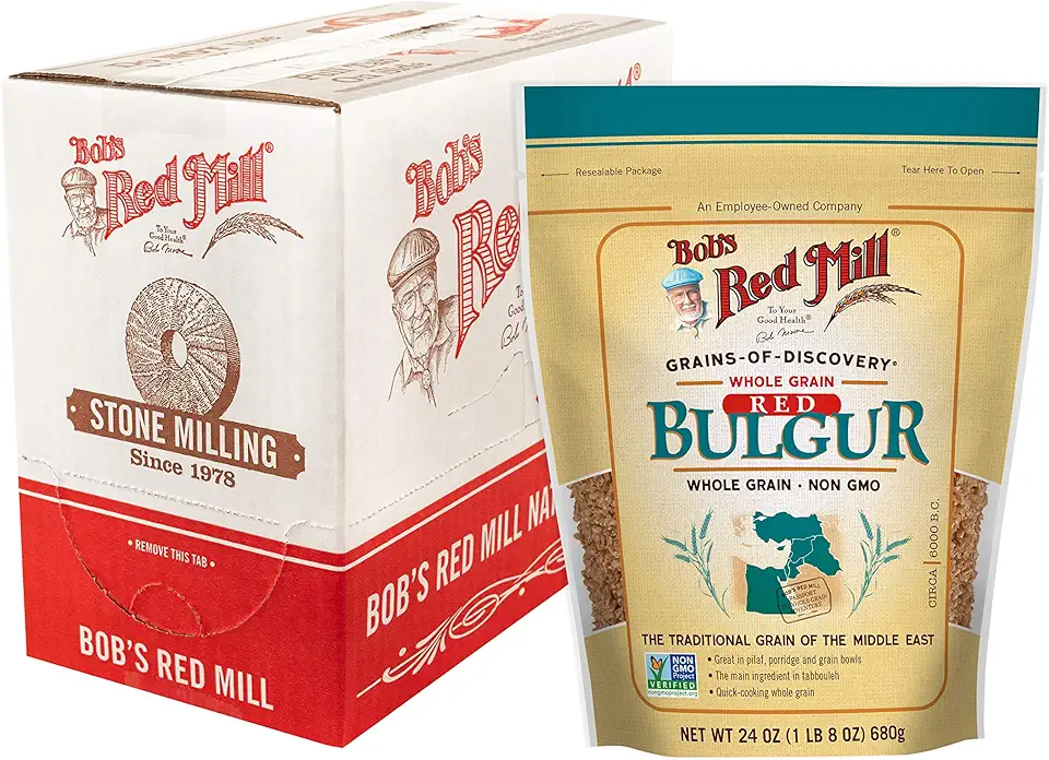 Bob&#x27;s Red Mill Red Bulgur / Hard Wheat Ala, 24-ounce (Pack of 4)