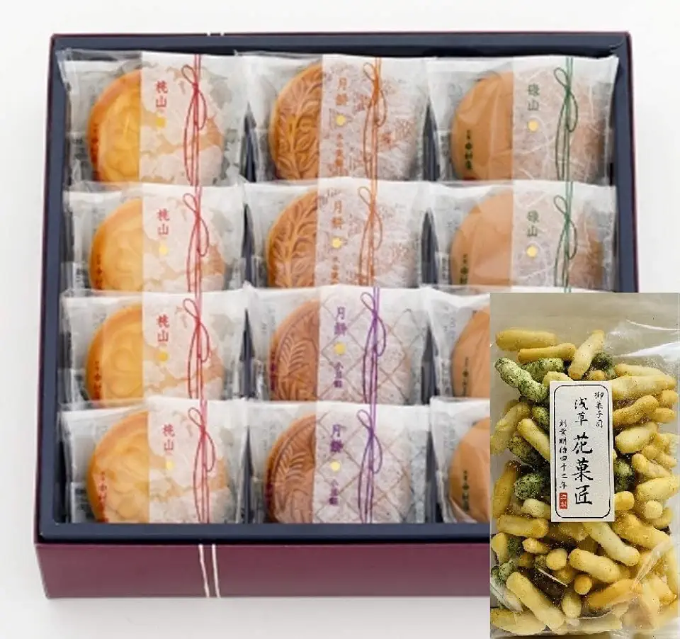 Tokyo Banana Shinjuku Nakamuraya&#x27;s proud assortment of moon cake Japanese sweets (12 pieces, set of 1 domestic glutinous rice hail)