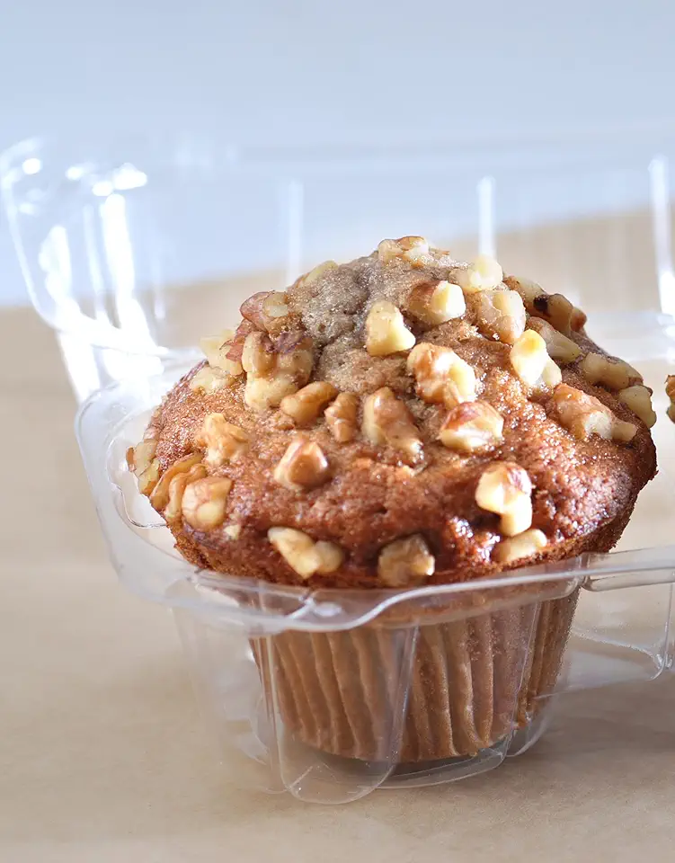 Poppie&#x27;s Dough Fresh Baked Gourmet Muffins (12 Pieces) (Banana Walnut)