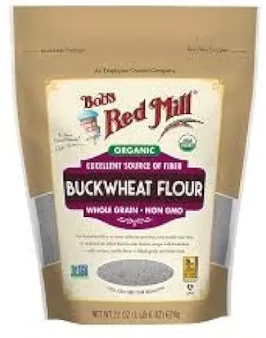 Bob&#x27;s Red Mill-Organic Buckwheat flour 22 oz bag 2 pack