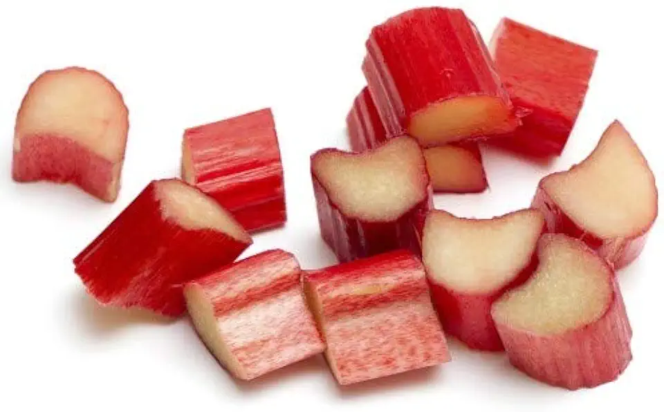 Fresh Frozen Organic Rhubarb by Northwest Wild Foods - Healthy Antioxidant Fruit Diet - for Smoothies, Pies, Jams, Syrups (4.5 Pounds)