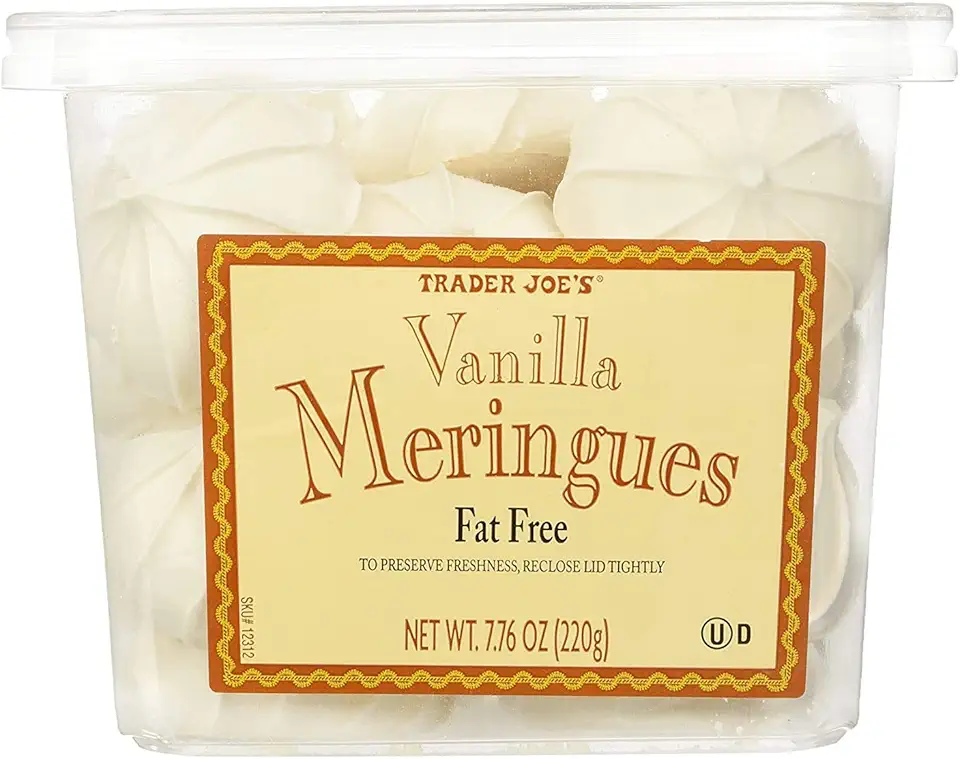 Trader Joe&#x27;s Vanilla Meringues Cookies - PACK OF 4