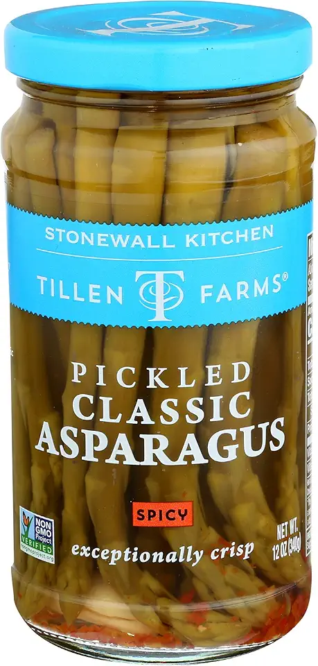 Tillen Farms Spicy Pickled Asparagus, 12 oz - PACK OF 3