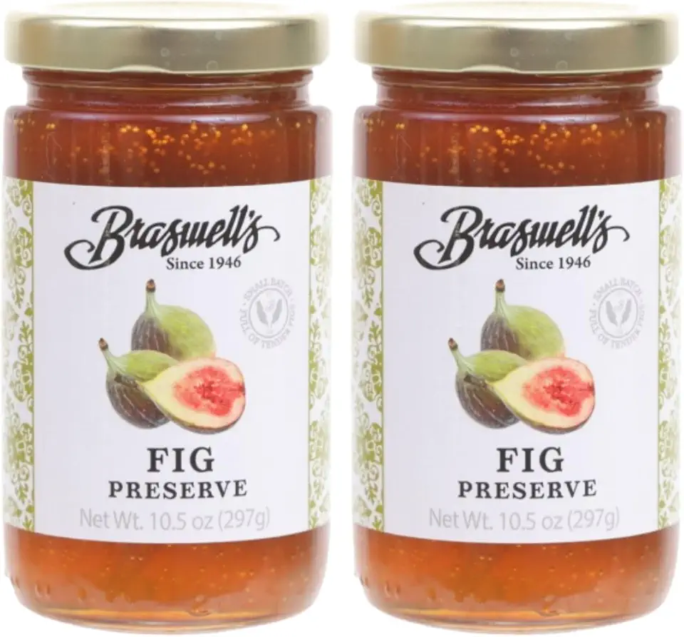 Braswell&#x27;s Pure Fig Preserves 10.5 OZ (Pack of 2)