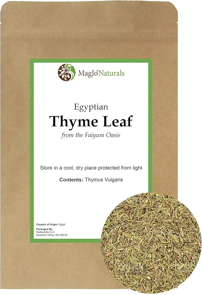 Thyme Leaf | Loose Leaf | Bulk 1 Pound bag | MagJo Naturals