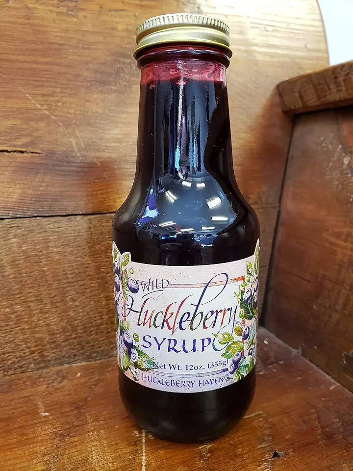 Wild Huckleberry Syrup, 12oz