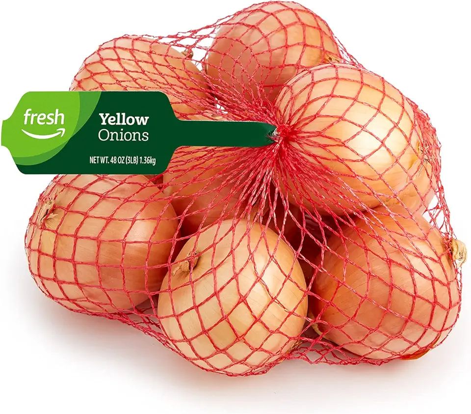 Amazon Fresh Brand, Yellow Onions, 3 Lb