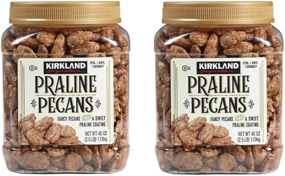 KIRKLAND SIGNATURE Praline Pecans 2.5lb, 2-Pack