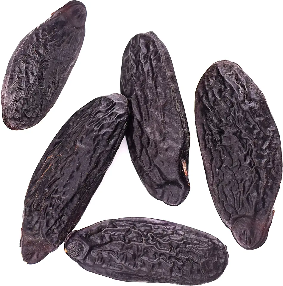 5 Premium Tonka Beans - Whole Natural Tonka Beans - 100% Raw &amp; Pure Tonquin, Strong Fragrance (Dipteryx Odorata Tonkin Pods). Edible Premium Food-grade Cumaru Kumaru Tonka Beans For Cuisine