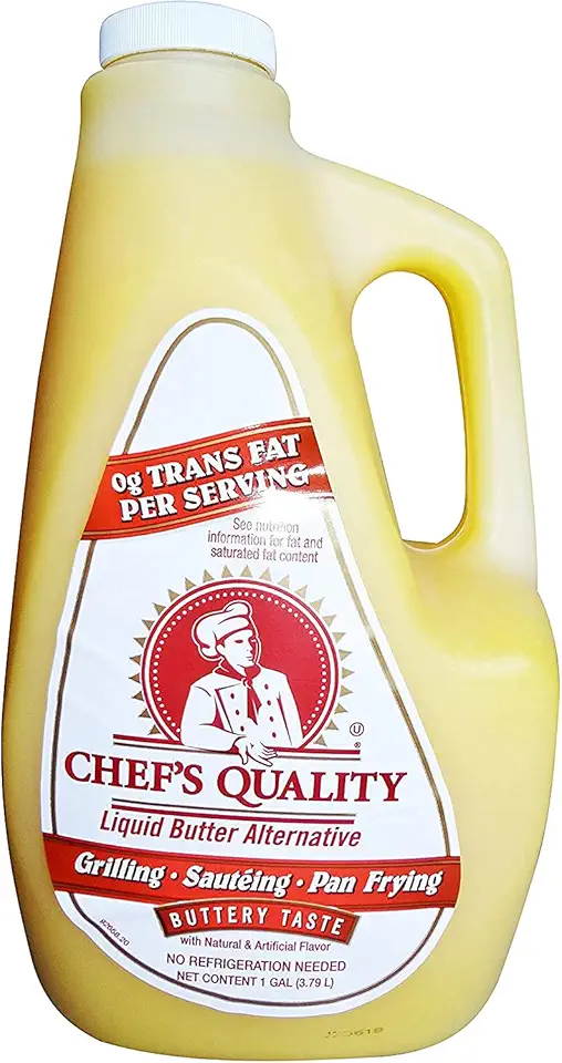 Chef&#x27;s Quality Alternative Liquid Butter 1 Gallon