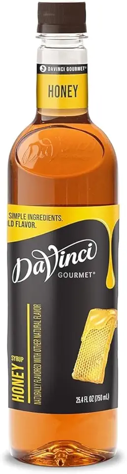 DaVinci Gourmet Honey Syrup, 25.4 Fluid Ounce (Pack of 1)