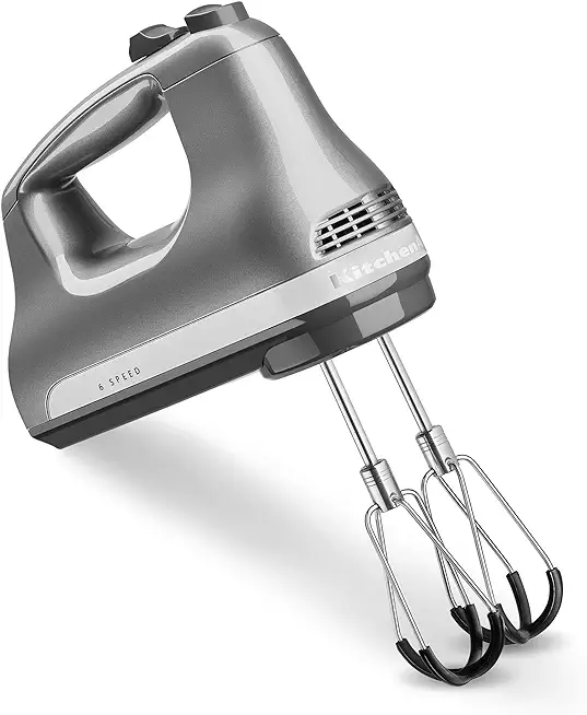 KitchenAid 6 Speed Hand Mixer with Flex Edge Beaters - KHM6118