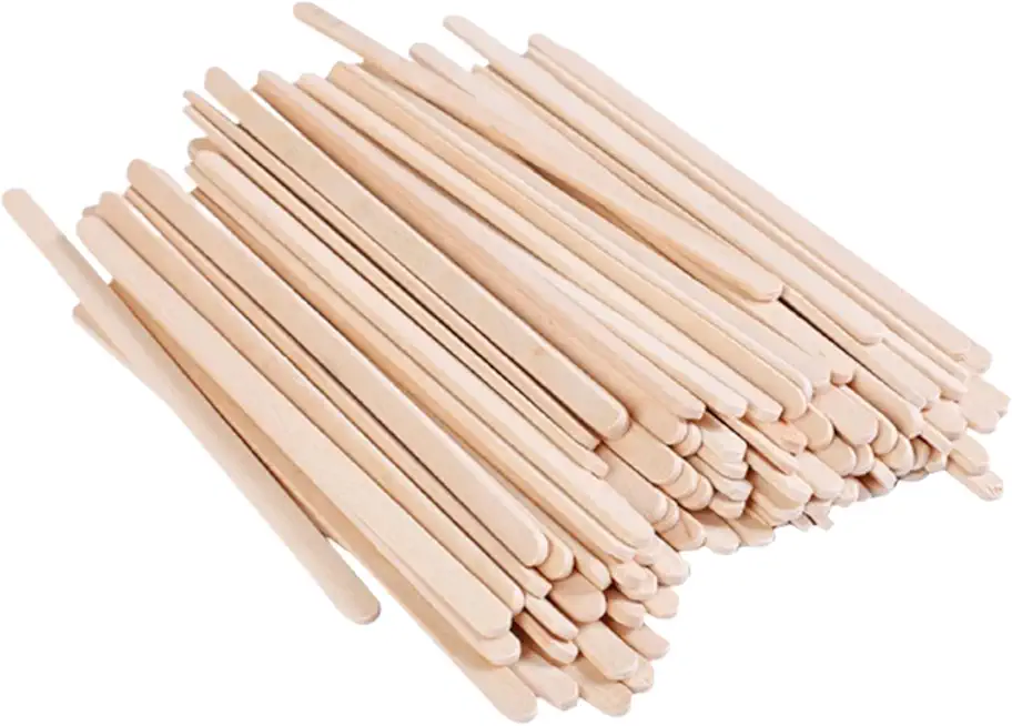 Perfect Stix Premium Wooden Coffee Stirrer Sticks, Thick Birch Wood 1000 Count, 5.5&quot; Inches. Eco-Friendly Wooden Stirrers (5.5Inches / 1000PC)