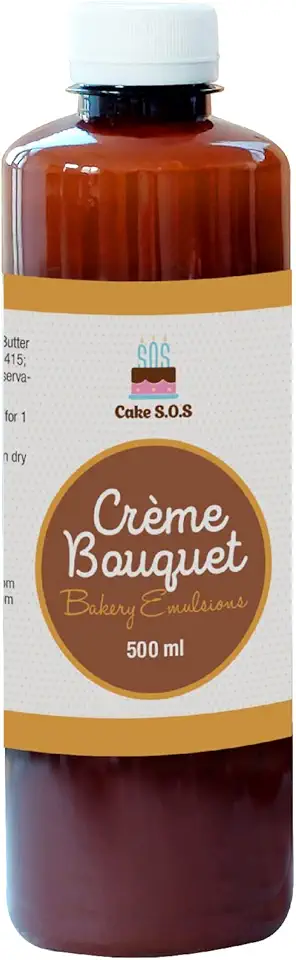 Creme Bouquet Bakery Emulsion, 500 ml (17 Fl Oz)