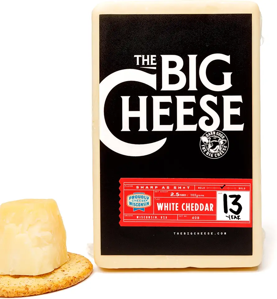 The Big Cheese 13-Year Aged White Cheddar, 2.5 lbs.