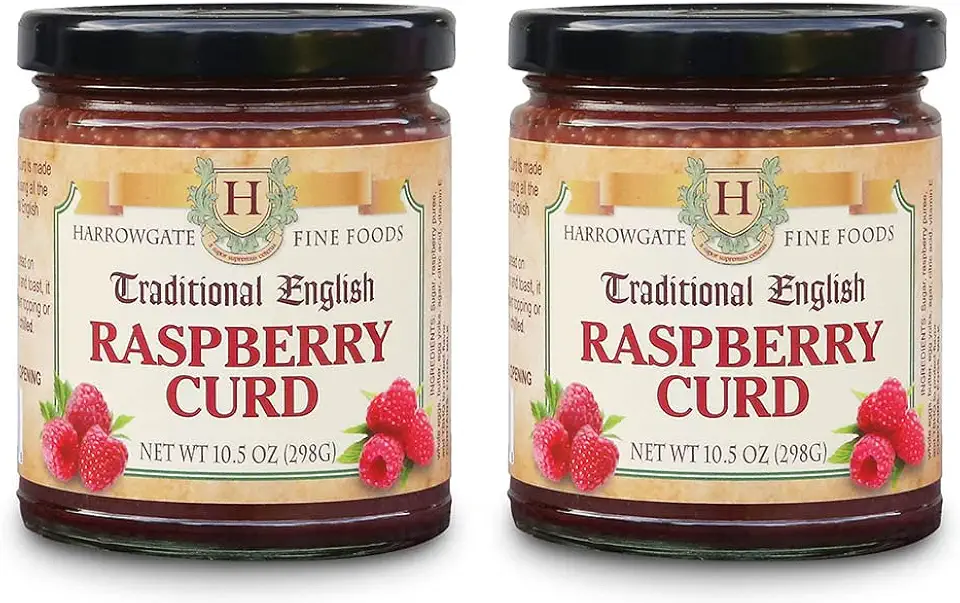 Harrowgate Traditional English Raspberry Curd (2 Jars x 10.5 oz)