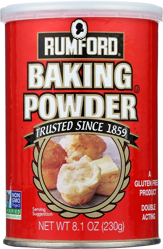 Rumford Baking Powder, Gluten Free, Non GMO, 8.1 Ounce (Pack of 12)