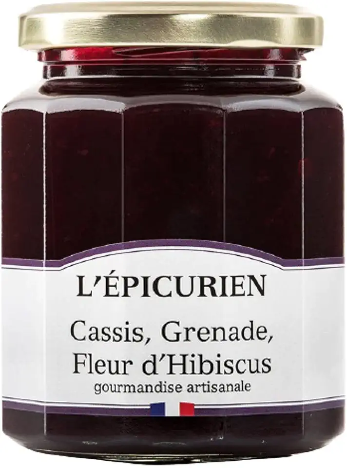 L&#x27;epicurien Blackcurrant, Pomegranate &amp; Hibiscus Preserve 11.3oz