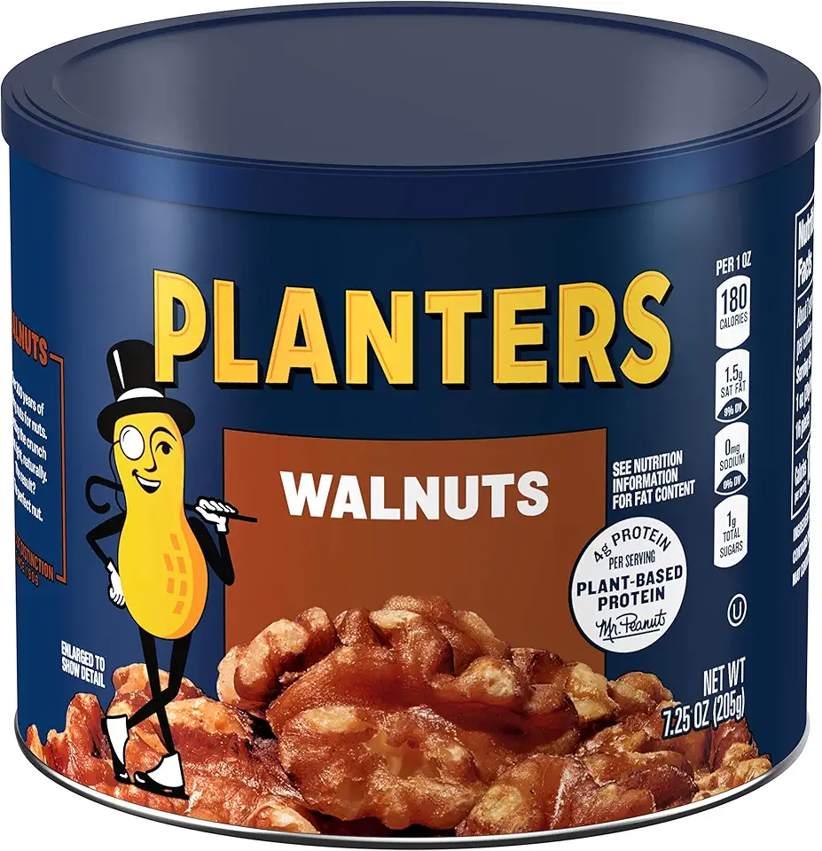 PLANTERS Walnuts, 7.25 oz. can