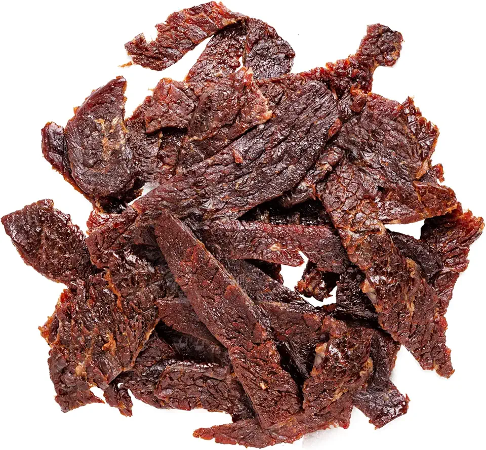 Mahogany Smoked Meats: Sweet N Spicy Brisket Jerky - 16oz