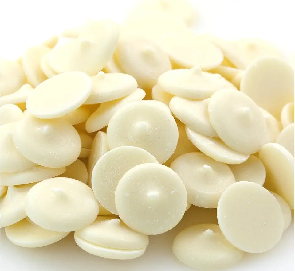 Merckens Coating Wafers, White Chocolate, 10 Pounds, Melting Chocolate