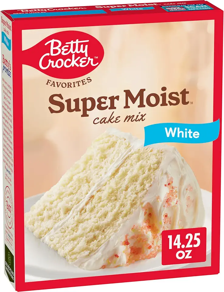 Betty Crocker Favorites Super Moist White Cake Mix, 14.25 oz