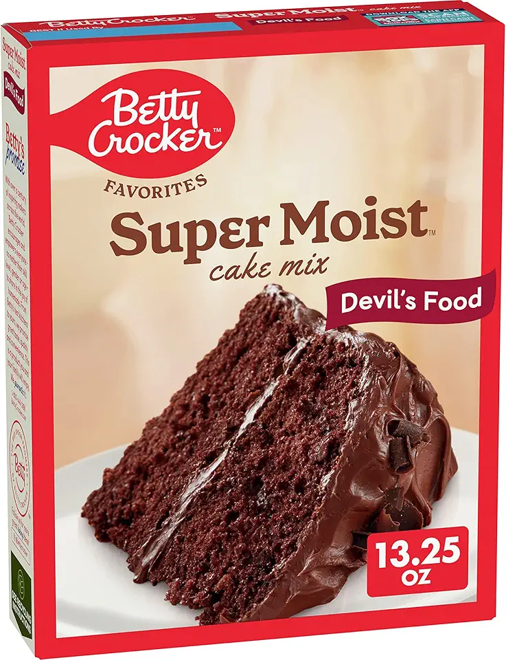 Betty Crocker Favorites Super Moist Devil’s Food Cake Mix, 13.25 oz