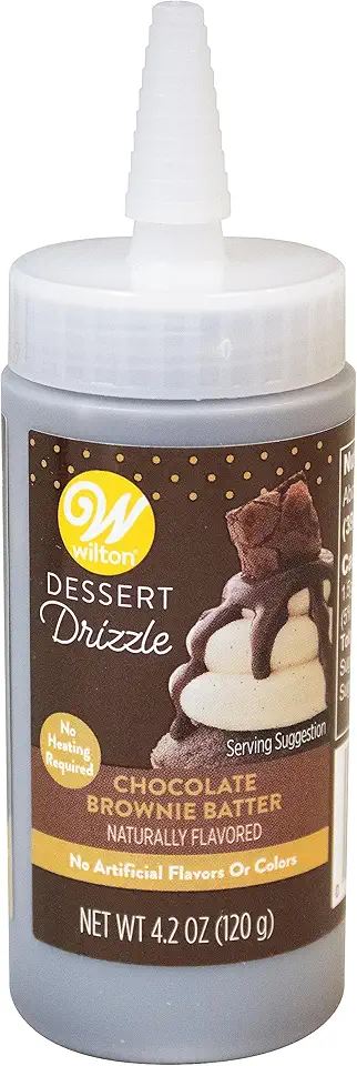 Wilton Dessert Drizzle Chocolate Brownie 4.2 OZ