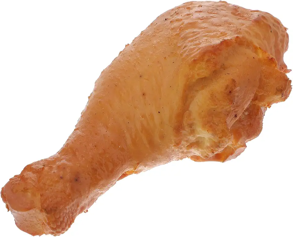 Chicken Drumsticks 2pcs Simulated Food Chicken Drumsticks Chicken Decor Food Decor Fake Chicken Food Fried Chicken Realistic Food Model Fake Prop Chicken Breast